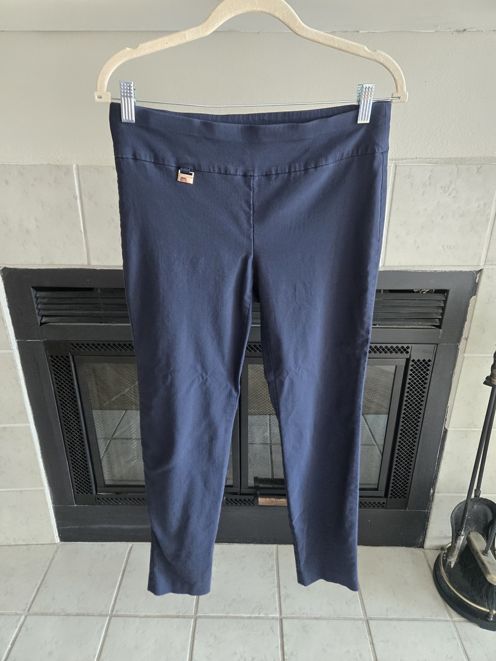 Alfani Navy Pull-On Women's Stretch Pants